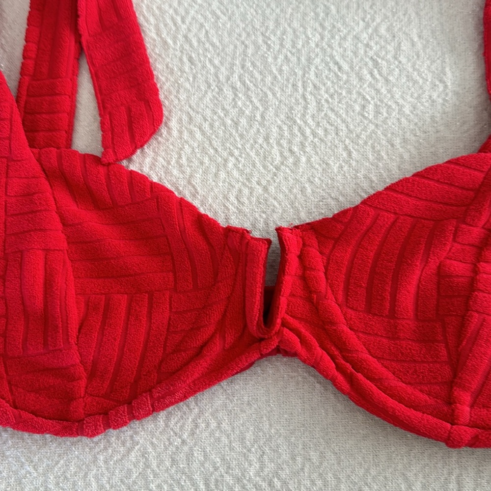 Beach Riot Red Bikini - Picture 8 of 9